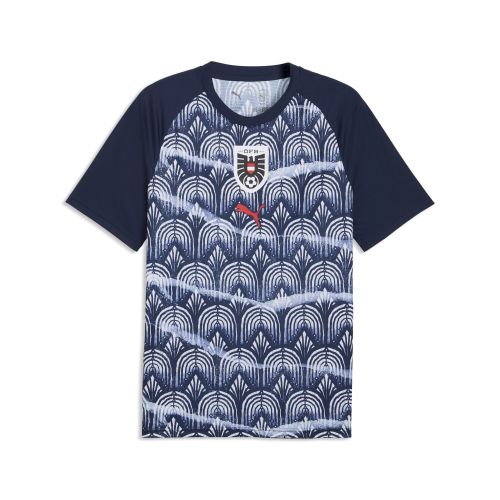 Austria Warmup Jersey Men in Blue | Size Large - PUMA - Modalova