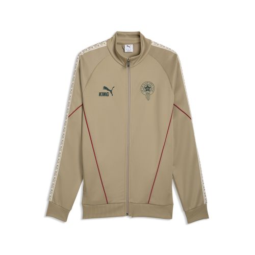 Morocco KING Anthem Track Jacket Men in Beige | Size Large - PUMA - Modalova
