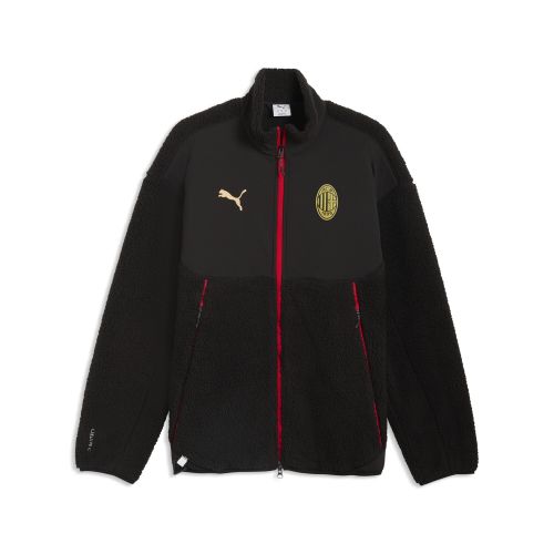 AC Milan TECH Soft Tech Sherpa Jacket Men in | Size Large - PUMA - Modalova