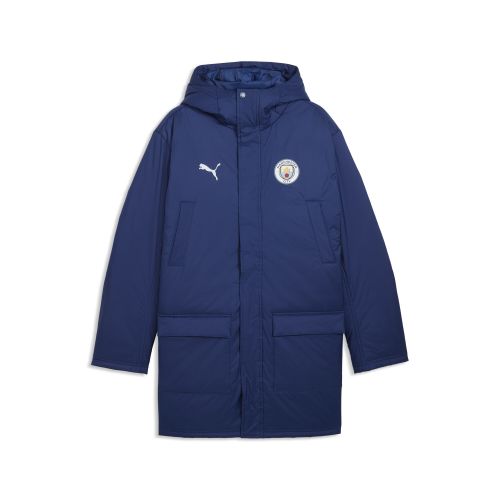 Manchester City Full-Zip Winter Training Jacket Men in Blue | Size 3XL - PUMA - Modalova