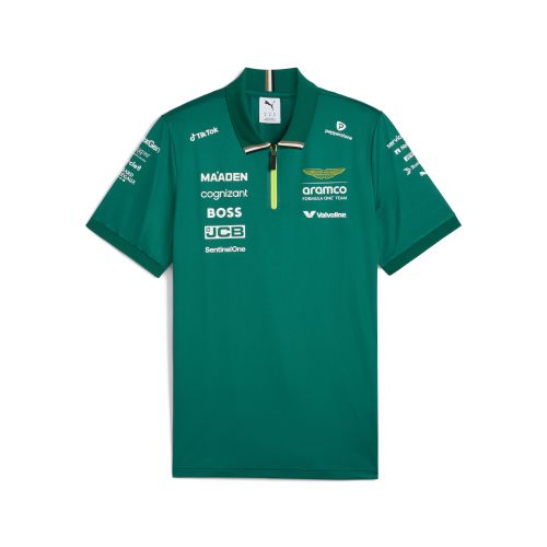 Polo x ASTON MARTIN ARAMCO F1® TEAM Replica da uomo, Accessori, Verde, S - PUMA - Modalova