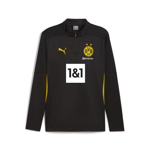 Camiseta de training Borussia Dortmund con cremallera de un cuarto para hombre - PUMA - Modalova