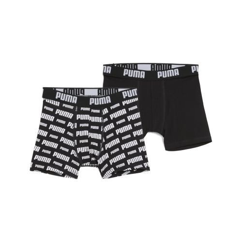 BÃ³xers con logo para el dÃ­a a dÃ­a juveniles (pack de 2), Ropa, Negro, 8 - PUMA - Modalova