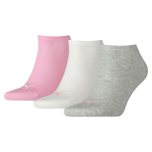 Lot de 3 paires de socquettes de sport unies et unisexes , Accessoires, Rose, 35-38 - PUMA - Modalova