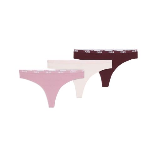 Perizoma da donna confezione da 3, Abbigliamento, Rosso, 4 - PUMA - Modalova