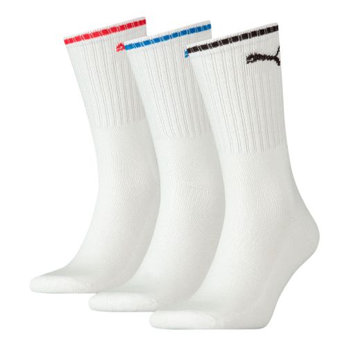 Calcetines unisex PUMA Sport Crew Stripe, pack de 3 pares - Licence - Modalova