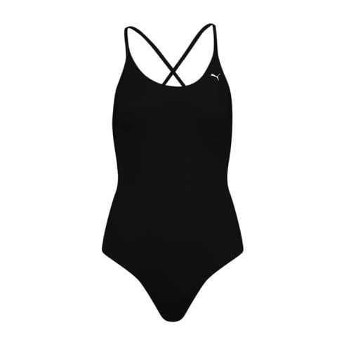 Bañador con cuello en V y espalda cruzada de mujer de Swim - PUMA - Modalova