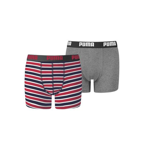 Pack de 2 bóxers para niño Printed Stripe Basic - PUMA - Modalova