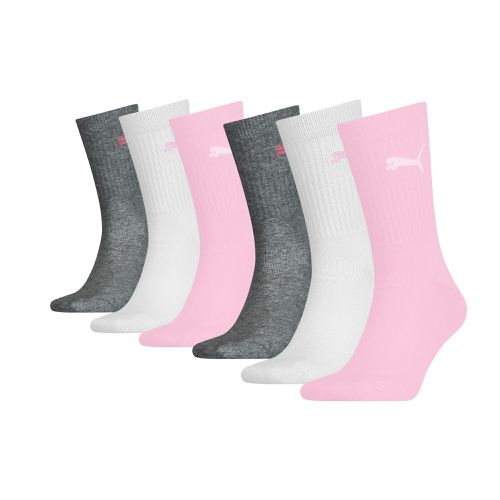 Pack de 6 pares de calcetines medios clásicos juveniles - PUMA - Modalova