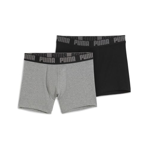 Boxer Briefs (2-Pack) Men in Gray | Size Large - PUMA - Modalova