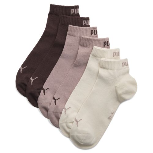 Quarter Socks 3 Pack Unisex in Beige | Size 9-11 - PUMA - Modalova