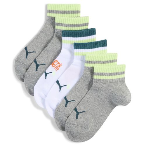 Calcetines tobilleros Heritage para niños (paquete de 6) - PUMA - Modalova