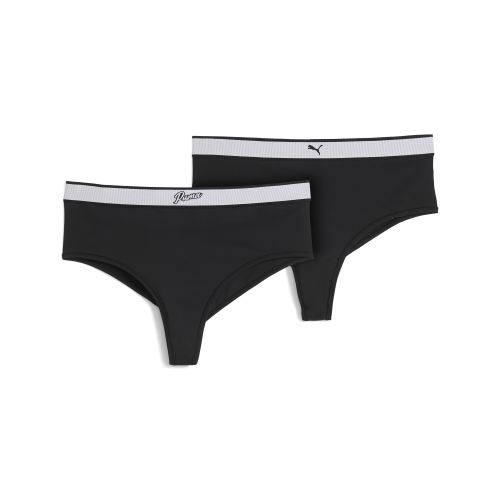 Braguitas brasileñas de cintura alta para mujer (pack de 2) - PUMA - Modalova