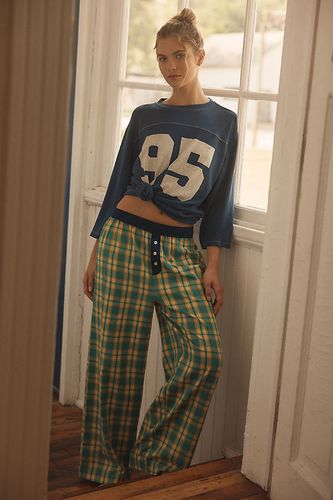 Pantalon Boxer en Flanelle taille: 2XS - By Anthropologie - Modalova