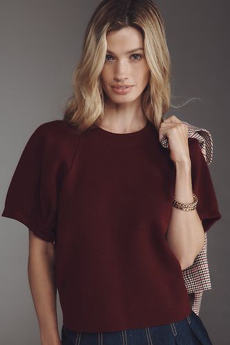T-shirt en maille col rond en taille: M - By Anthropologie - Modalova