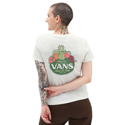 Camiseta Fruit Party Label (marshmallow) Mujer , Talla L - Vans - Modalova
