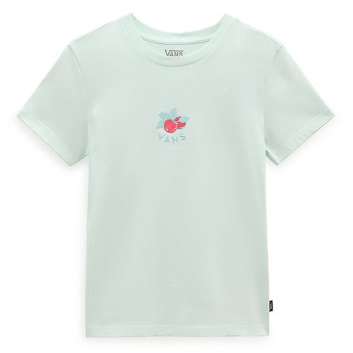Camiseta De Cuello Redondo Apple De (clearly Aqua) Mujer , Talla L - Vans - Modalova