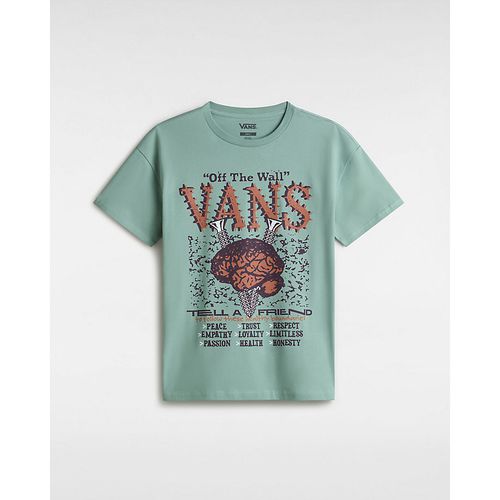 Camiseta De Corte Extragrande Brain Jam (iceberg Green) Mujer , Talla L - Vans - Modalova