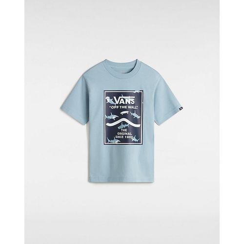 Camiseta De Niños Print Box (2-8 Años) (dusty Blue) Little Kids , Talla 2-3A - Vans - Modalova