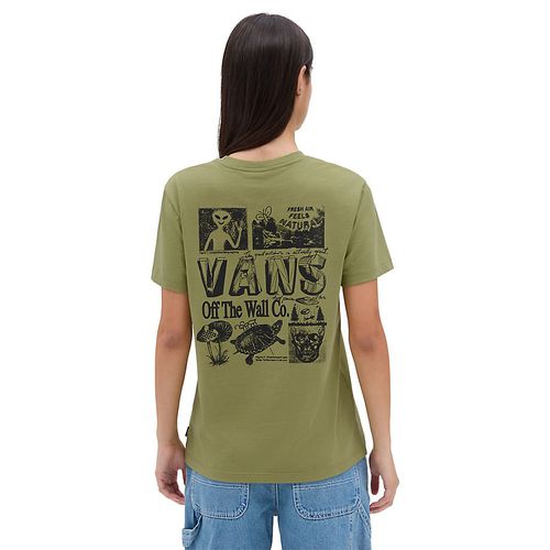 Vans t store shirt womens olive