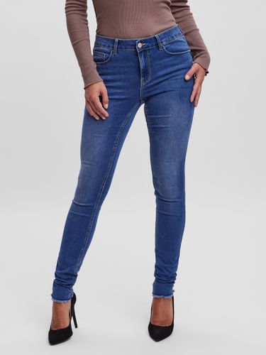 Vmseven Mid Rise Slim Fit Jeans - Vero Moda - Modalova
