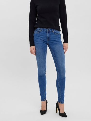 Vmseven Mid Rise Slim Fit Jeans - Vero Moda - Modalova