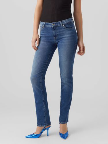 Vmdaf Mid Rise Straight Fit Jeans - Vero Moda - Modalova