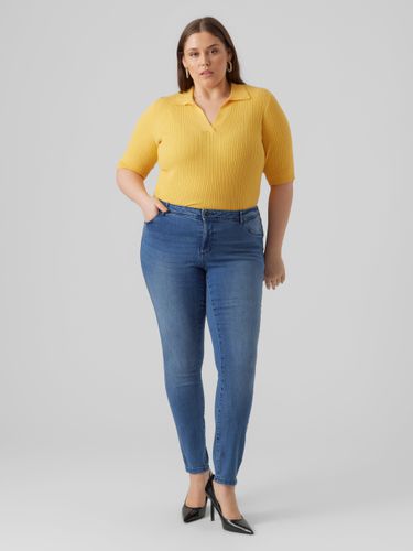 Vmfanya Mid Rise Slim Fit Jeans - Vero Moda - Modalova