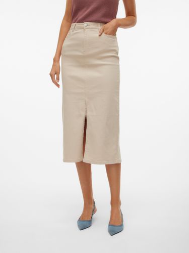 Vmlucky High Waist Long Skirt - Vero Moda - Modalova