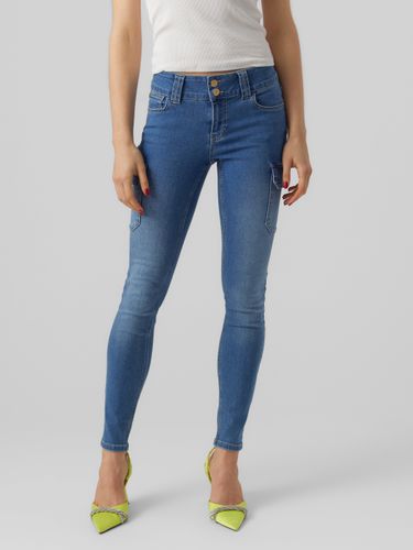 Vmcatch Mid Rise Cargo Fit Jeans - Vero Moda - Modalova