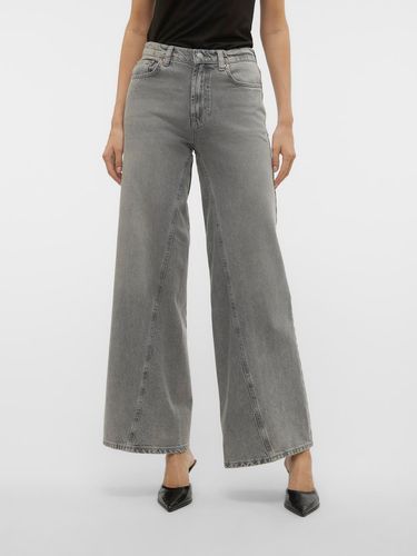 Vmrail Mid Rise Wide Fit Jeans - Vero Moda - Modalova
