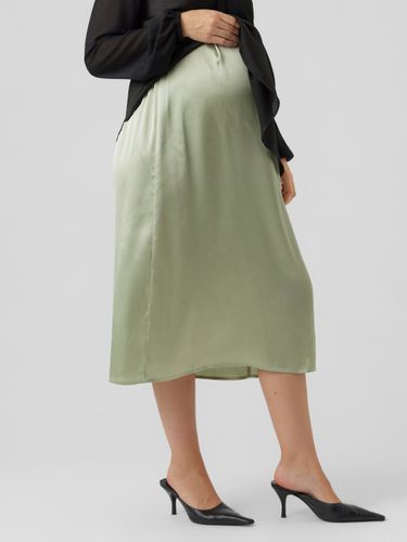 High Waist Midi Skirt - MAMA.LICIOUS - Modalova