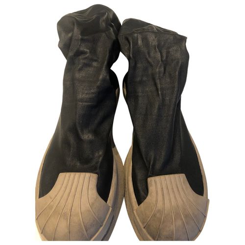 Adidas & Rick owens Leather boots - Adidas & Rick owens - Modalova