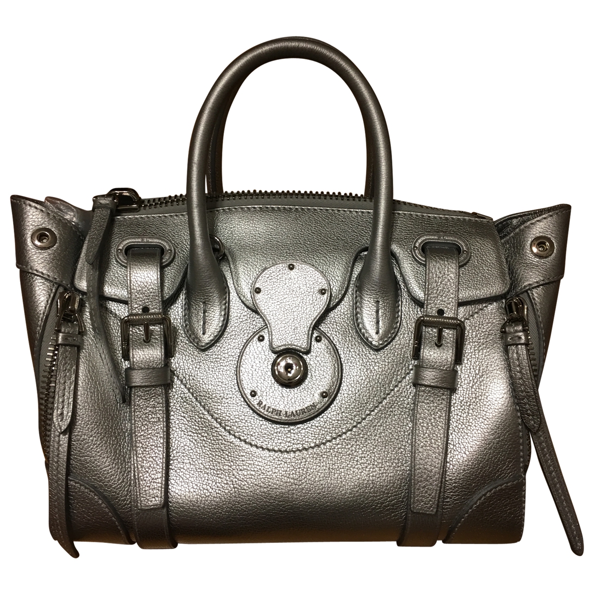 Leather handbag - Ralph Lauren Collection - Modalova