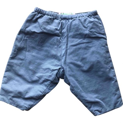 Bonpoint Pantalones en Algodn Azul - Bonpoint - Modalova