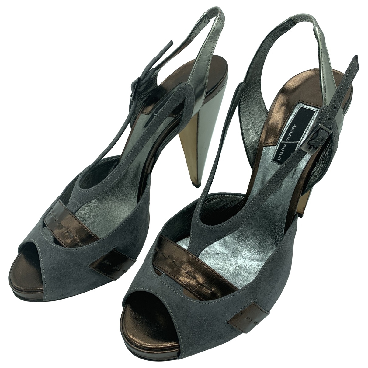 Amanda Wakeley Leather heels - Amanda Wakeley - Modalova