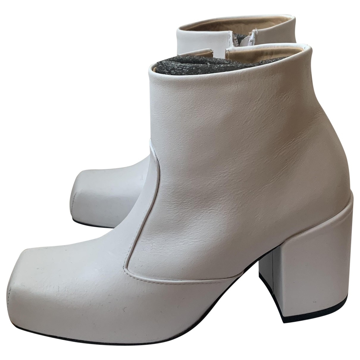 Aalto Leather ankle boots - Aalto - Modalova