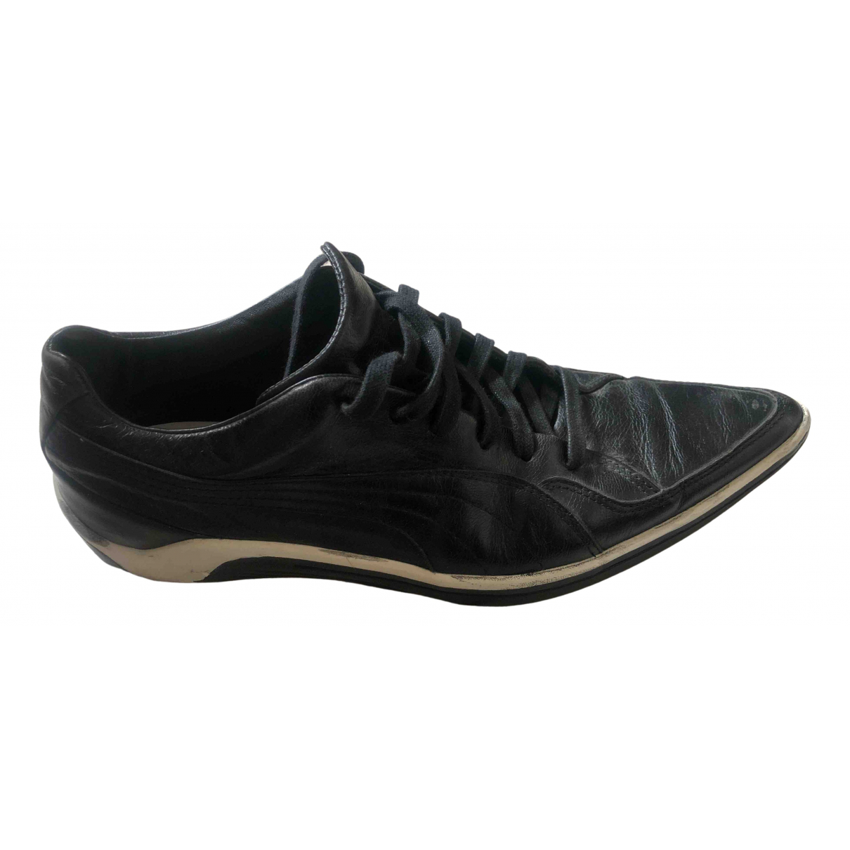 Leather low trainers - Alexander McQueen For P - Modalova