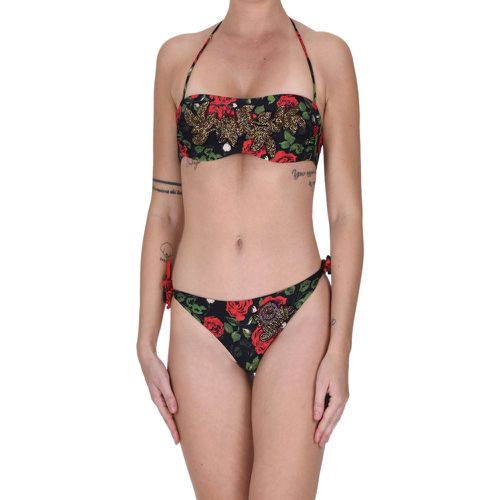 Bikini a fascia stampa floreale - Twinset U&B - Modalova