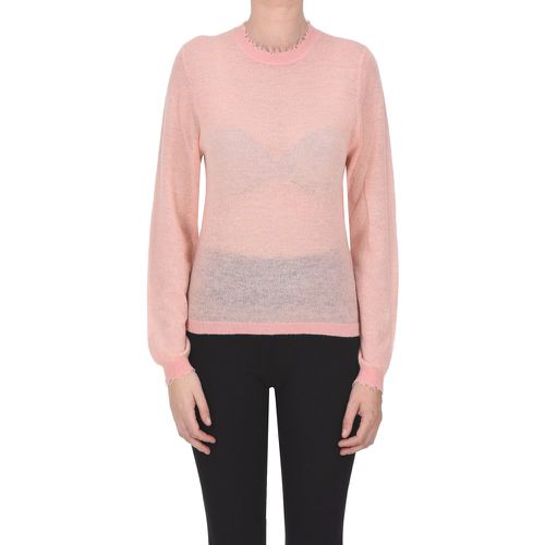 Pullover con orli effetto used - Bellerose - Modalova