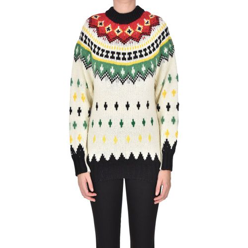 Pullover girocollo tricot - Moncler - Modalova