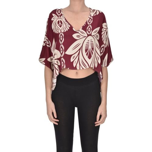 Blusa ampia cropped - HAVEONE - Modalova