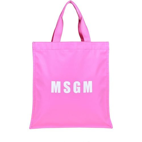 Borsa shopping in nylon - MSGM - Modalova