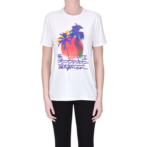 T-shirt con stampa - 6397 - Modalova