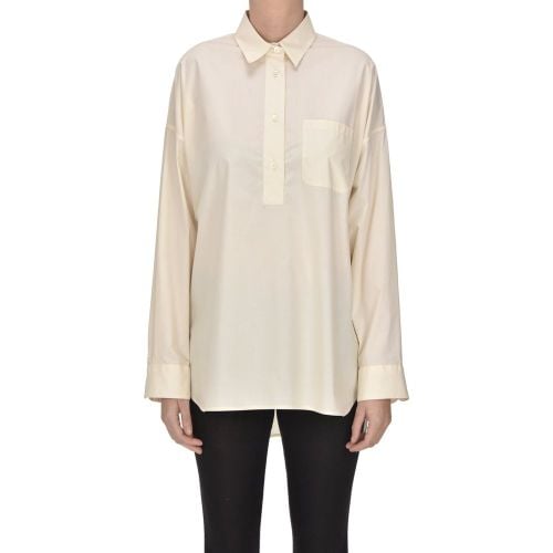 Camicia oversize in cotone - Caliban - Modalova