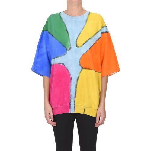 T-shirt oversize in felpa - PAR.CO - Modalova