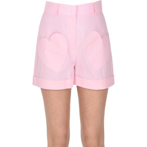 Shorts con tasche a cuore - Moschino Couture - Modalova