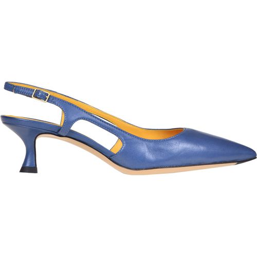 Decolletè slingback in nappa - Mara Bini - Modalova