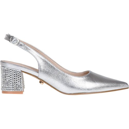 Decolletè slingback con tacco gioiello - Twenty Fourhaitch - Modalova