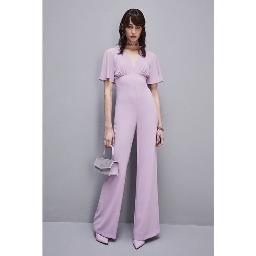 Jumpsuit mit V-Ausschnitt aus Sablé-Crêpe - PATRIZIA PEPE - Modalova